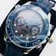 OE Replica Omega Seamaster 300M Chronograph Watch Grey Dial Blue Ceramic Bezel (3)_th.jpg